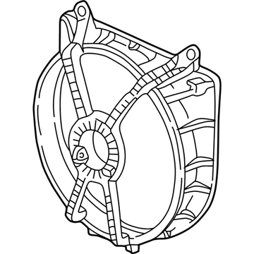 Honda 19015-P08-013 Shroud (Denso)