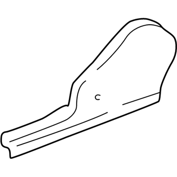 Toyota 71861-0C020-B1 Track Cover