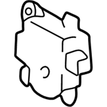 Lexus 87106-50360 Damper Servo Sub-Assembly (For Recirculation)