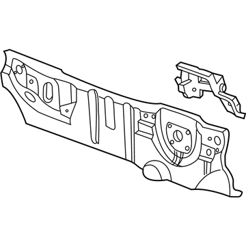 Honda 61500-S04-A10ZZ Dashboard (Lower)