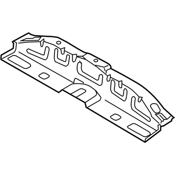 Hyundai 65521-2S000 Extension Assembly-Rear Floor, Front