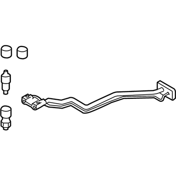 BMW 64-53-9-384-257 Refrigerant Line, Double Pipe