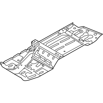 Nissan 74312-3NF0A Floor Front