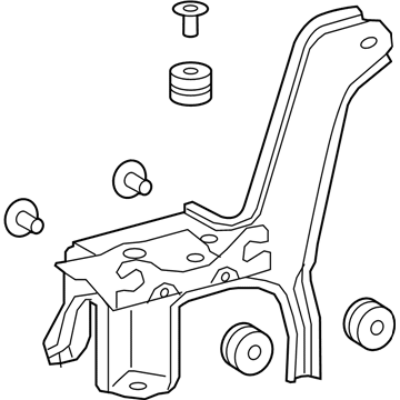 Lexus 44590-0E050 Bracket Assembly, Brake