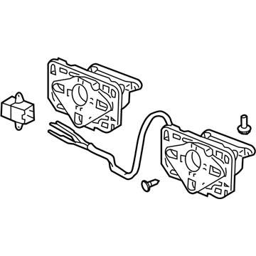 Honda 76210-SCV-A01 Actuator Set, Passenger Side