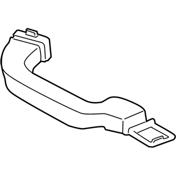 BMW 64-22-9-112-137 Cold Air Duct, Left