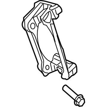 Mopar 68019138AA LFTANCHOR-Disc Brake CALIPER