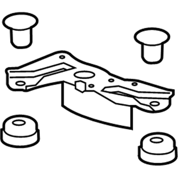 Lexus 44590-48240 Bracket Assembly, Brake