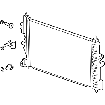 GM 39126594 Radiator