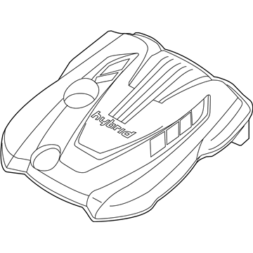 Hyundai 29240-2G810 Engine Cover Assembly