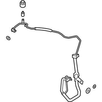 Ford LX6Z-19A834-AH TUBE ASY