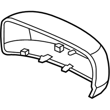 Honda 76201-TF0-E11ZR Cap, Passenger Side Skull (Polished Metal Metallic)