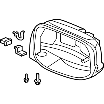 Honda 76255-TF0-E11 Housing Set, L.