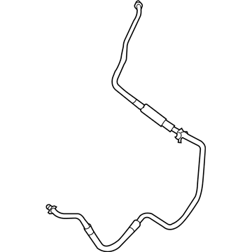 Ford 5R3Z-19D742-A Outlet Hose