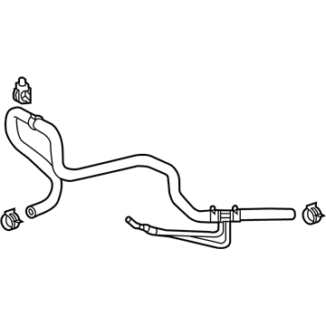 Acura 46402-TX4-A01 Tube Assembly, Master Power