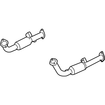 Kia 286103E060 Front Muffler Assembly