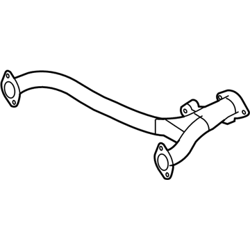 Kia 286503E700 Center Muffler Assembly