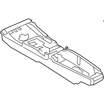 BMW 51-16-9-197-324 Carrier, Centre Console