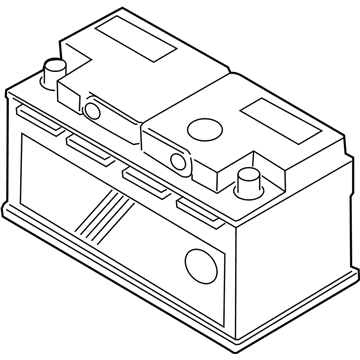 BMW 61-21-7-648-317 Battery, East Penn (Warranty