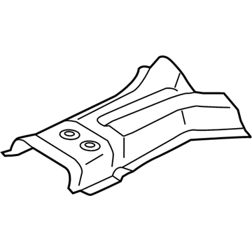 BMW 51-48-7-424-932 FUEL TANK HEAT INSULATION