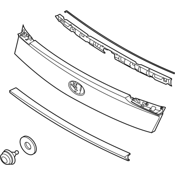 Hyundai 87380-L5011 MOULDING Sub Assembly-Back Panel