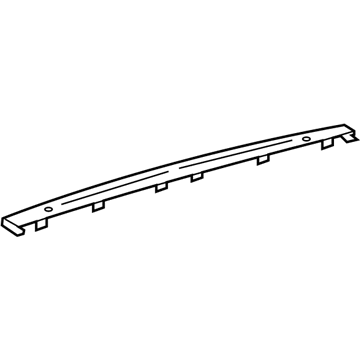 Lexus 55981-60030-C0 GARNISH, DEFROSTER Nozzle