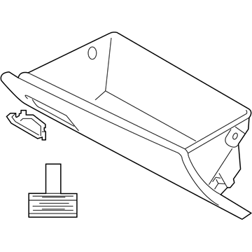 Hyundai 84510-F3000-PKG Glove Box Assembly