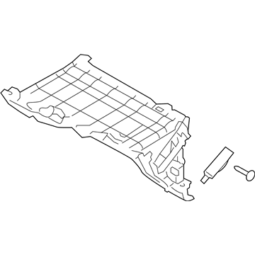 Hyundai 84540-F3000-PKG Panel Assembly-Lower Crash Pad, RH