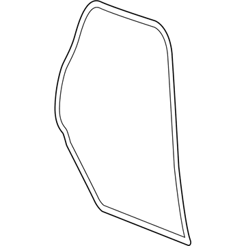 Mopar 5076868AC WEATHERSTRIP-Rear Door Mounted