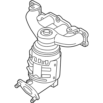 Kia 285102G375 Exhaust Manifold Catalytic Assembly