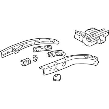 Honda 60810-S0X-A02ZZ Frame, R. FR. Side