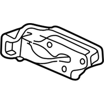 Honda 50843-S10-J00 Bracket, R. FR. Stopper (MT)