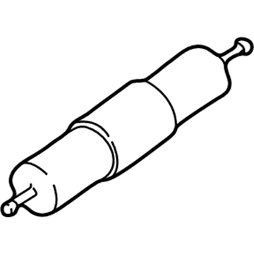 BMW 13-32-1-709-535 Fuel Filter With Pressue Regulator