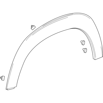 GM 42485549 Wheel Opening Molding