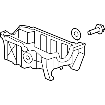 Honda 11200-5R0-000 Pan Assembly, Oil