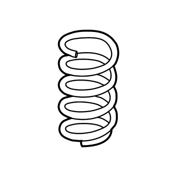 Nissan 55020-6CC0A Spring - Rear Suspension