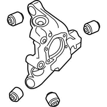 Nissan 43018-6CC1A Housing Assembly-Rear Axle, RH