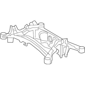 Lexus 51206-50051 Member Sub-Assembly, Rear