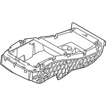 BMW 51-16-9-124-421 Mount, Console