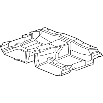 Mopar 1NG32DX9AF Rear Floor