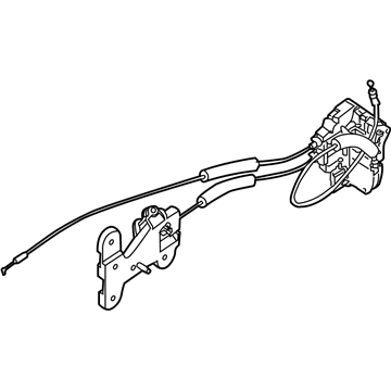 Nissan 80500-7S01A Front Right (Passenger-Side) Door Lock Actuator