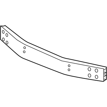 Honda 71130-TS8-A50 Beam Assy., FR. Bumper