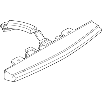 Nissan 26590-3YW0A Stop Lamp Assembly-High Mounting