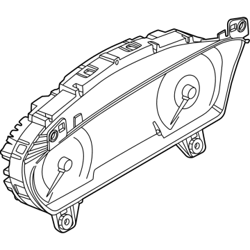 Ford NZ6Z-10849-G INSTRUMENT CLUSTER