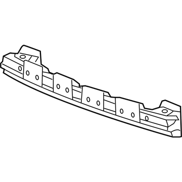 Honda 71530-TM8-A00ZZ Beam, RR. Bumper