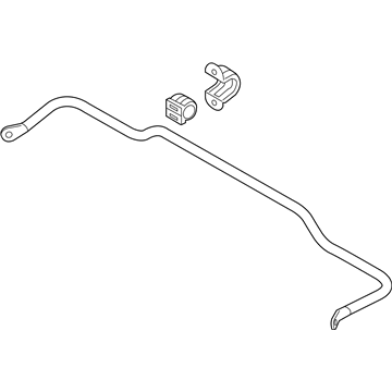 Hyundai 55510-P2500 Bar Assembly-RR STABILIZER