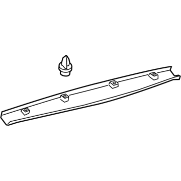 Toyota 64783-0T011-B0 Upper Molding