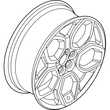 Ford LK9Z-1007-D WHEEL ASY