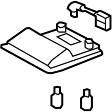 Lexus 81260-50F90-A0 Lamp Assy, Map