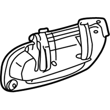 Mopar 55256421 Handle-Exterior Door